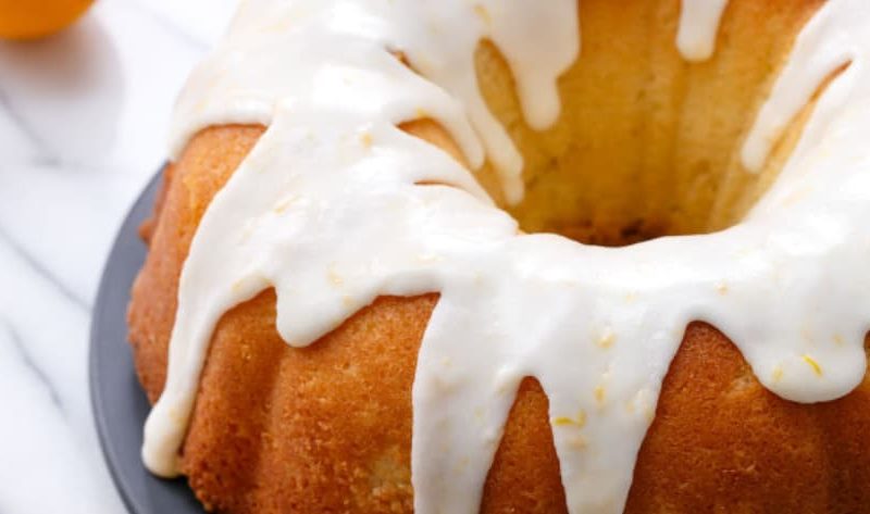 Mary Berry Round Lemon Drizzle Cake recipe