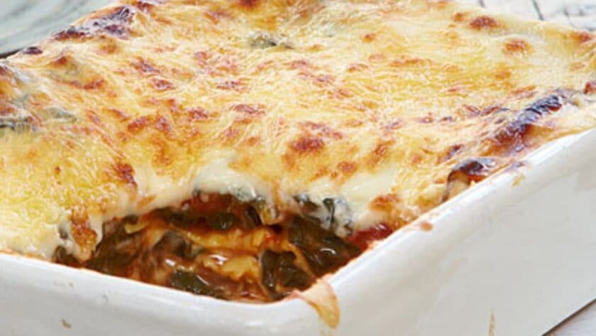 Mary Berry Vegetable Lasagne recipe