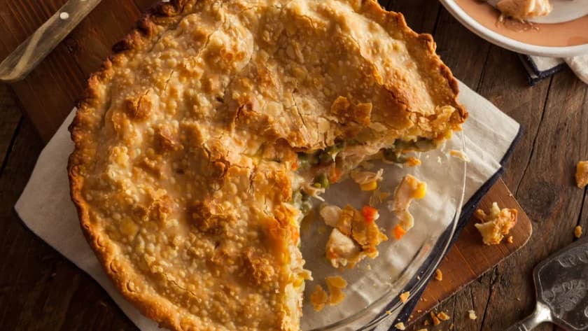 Hairy Bikers Turkey and Ham Pie