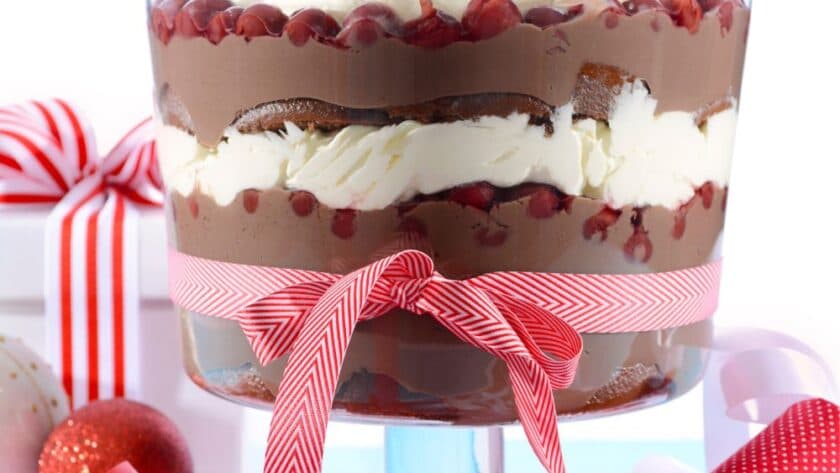 Jamie Oliver Black Forest Trifle