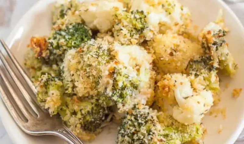 Jamie Oliver Cauliflower and Broccoli Casserole