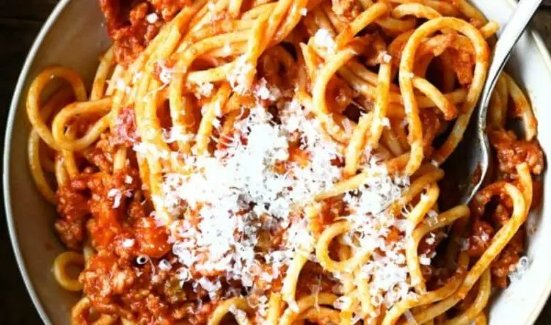 Jamie Oliver Spaghetti Bolognese