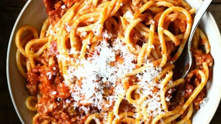 Jamie Oliver Spaghetti Bolognese