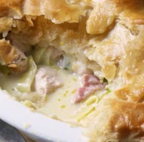 Jamie Oliver Turkey and Ham Pie