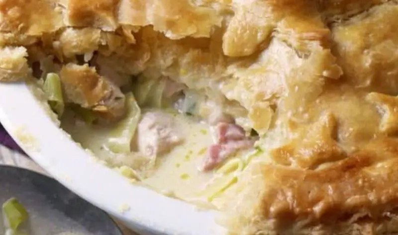 Jamie Oliver Turkey and Ham Pie