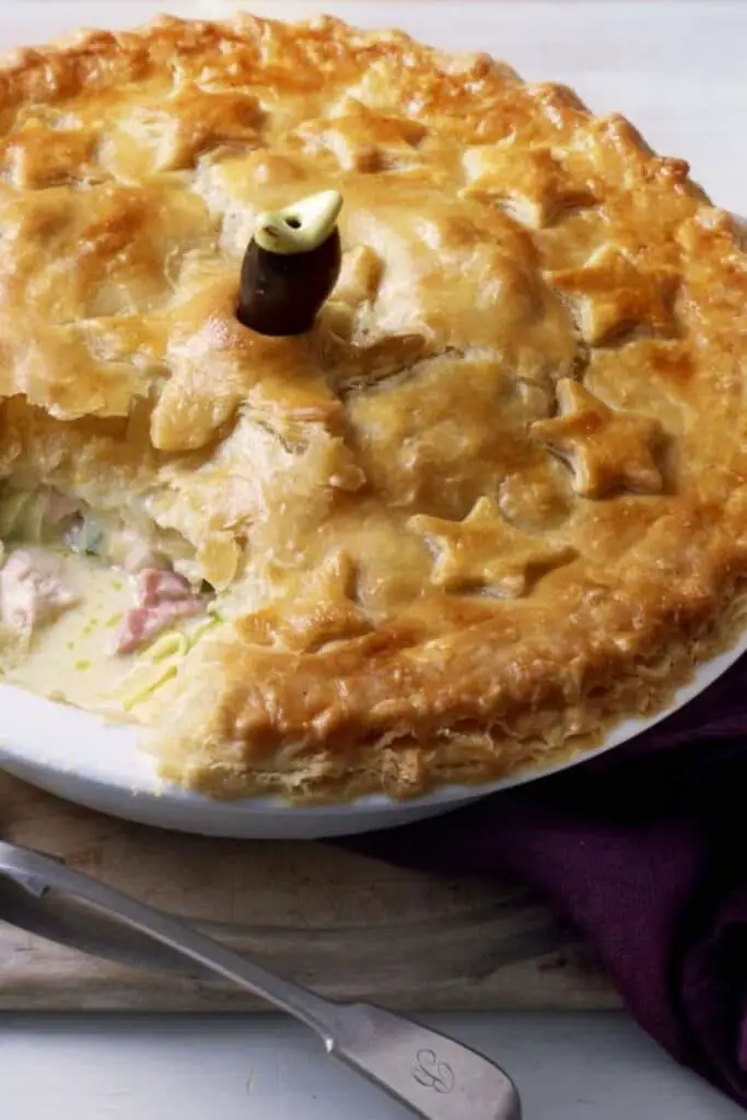 Jamie Oliver Turkey and Ham Pie