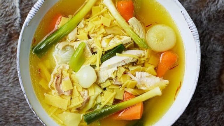Jamie Oliver Chicken Noodle Soup Recipe - British Baking Recipes