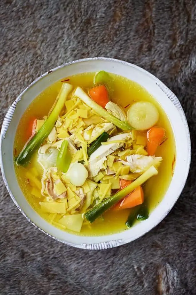 Jamie Oliver​ Chicken Noodle Soup recipe