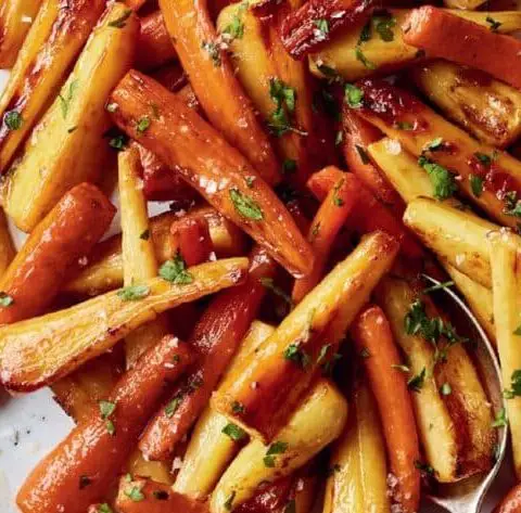 Mary Berry Honey Roasted Carrots and Parsnips