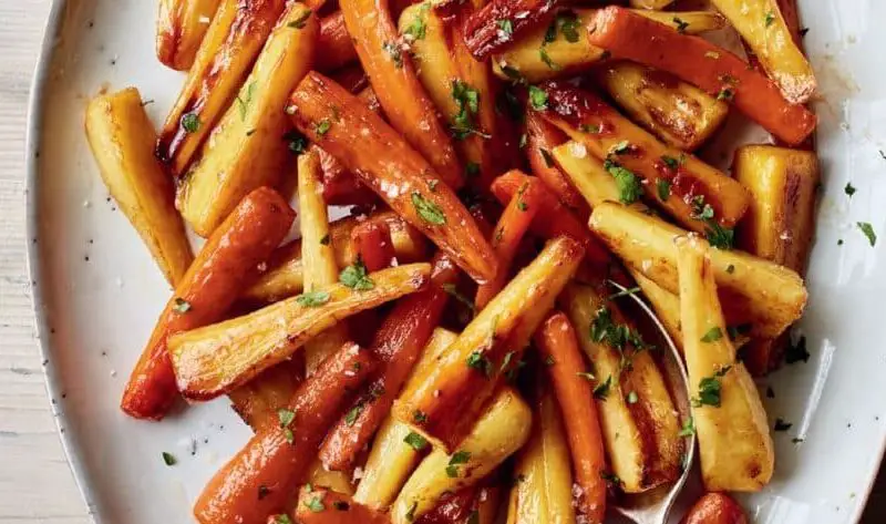 Mary Berry Honey Roasted Carrots and Parsnips