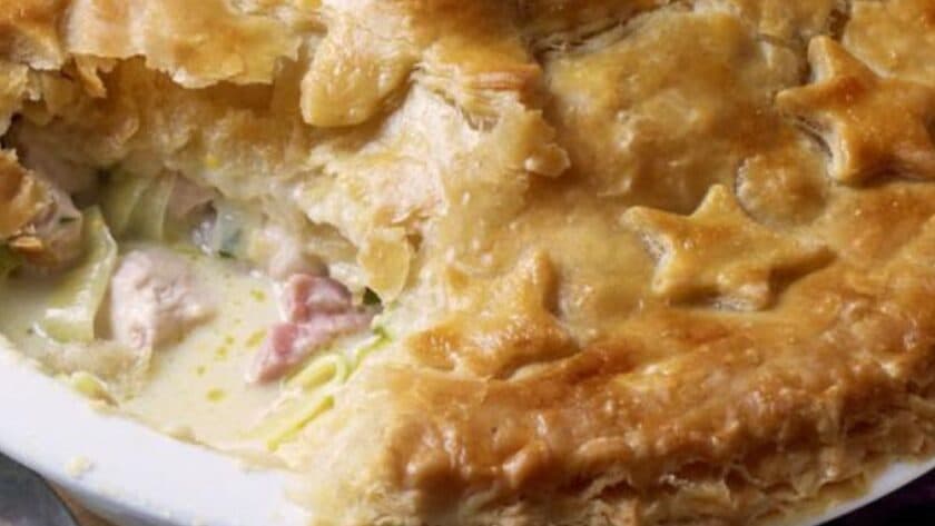 Mary Berry Leftover Turkey Pie recipe