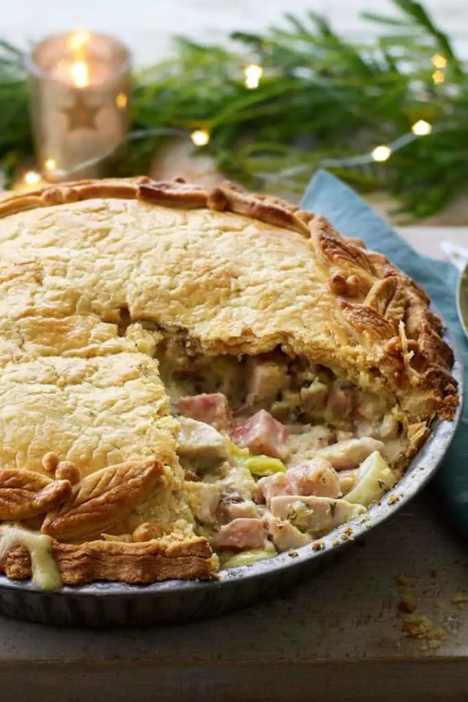 Mary Berry Turkey and Ham Pie recipe