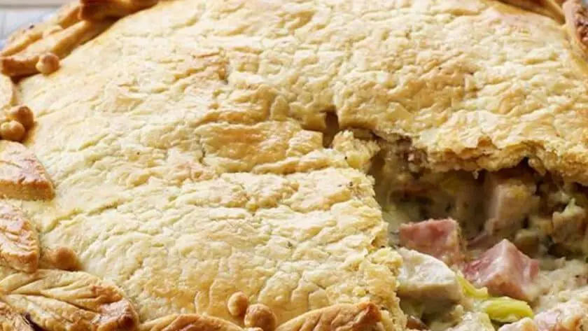 Mary Berry Turkey and Ham Pie