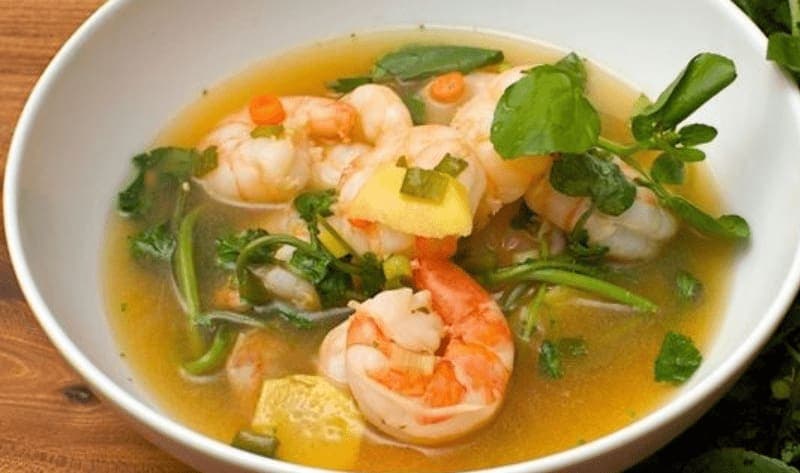 Jamie Oliver Spicy Prawn Soup