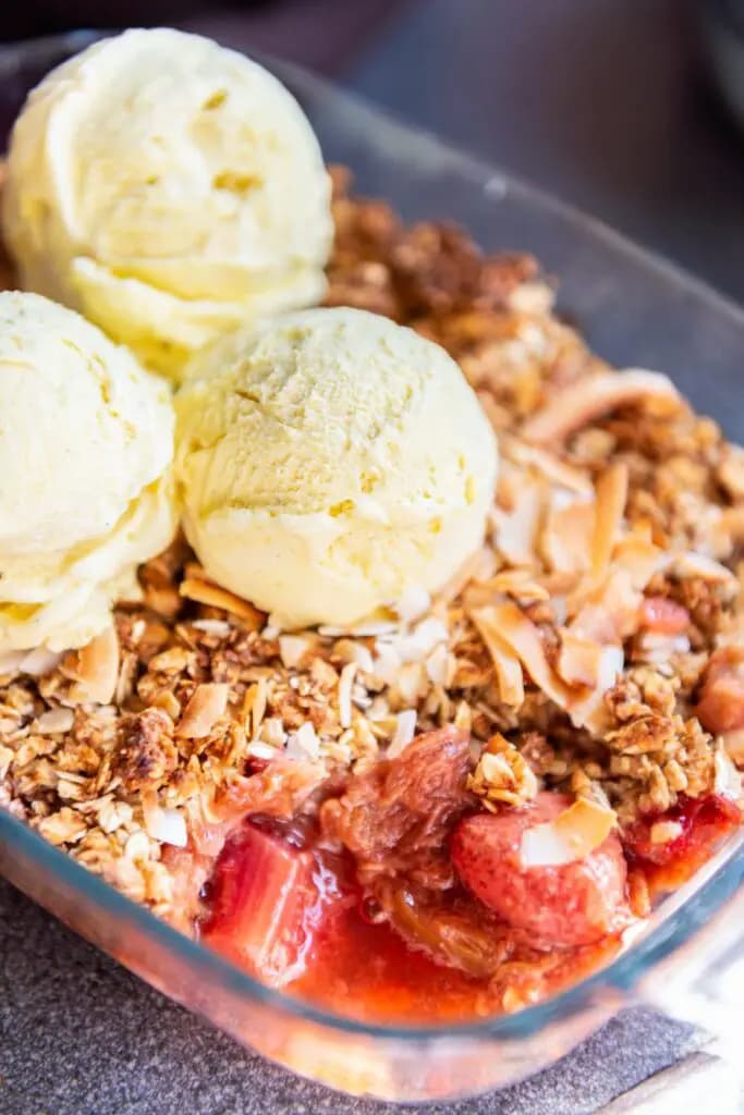 Delia Smith Rhubarb Crumble