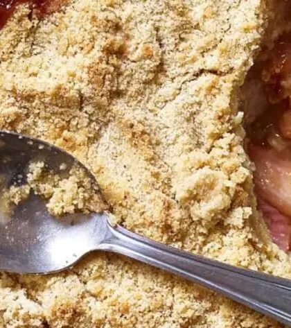 Mary Berry Rhubarb Crumble recipe