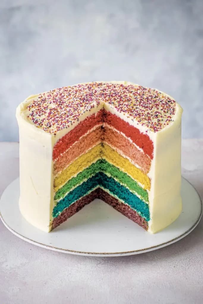 Mary Berry Rainbow Cake