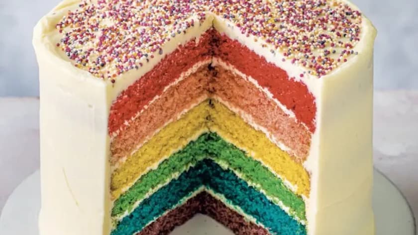 Mary Berry Rainbow Cake recipe