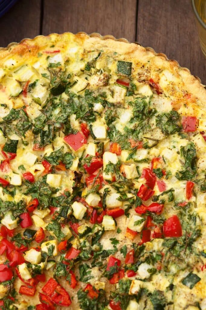 Mary Berry Vegetable Quiche