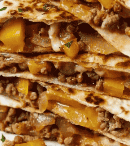 Mexican Beef Quesadilla
