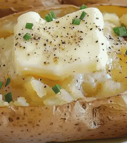 Air Fryer Jacket Potato