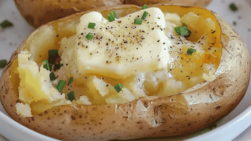 Air Fryer Jacket Potato