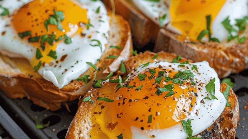 Air Fryer Poached Eggs