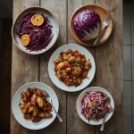 Red cabbage recipes for Christmas including braised, roasted and slaw