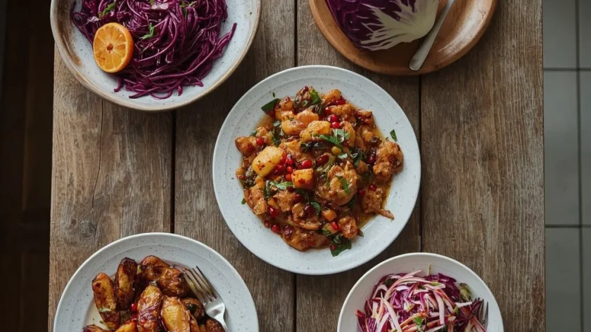 Red cabbage recipes for Christmas including braised, roasted and slaw
